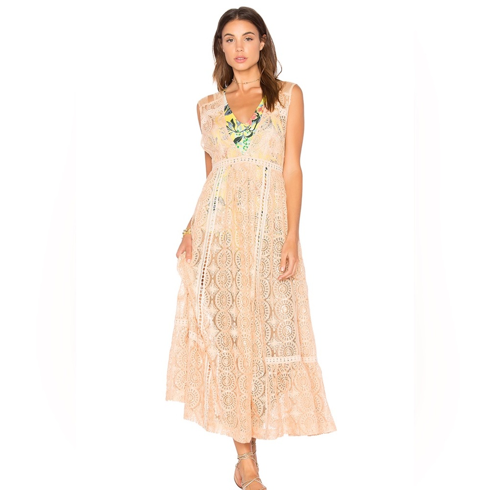 NWOT Free People Shine Midi Dress
